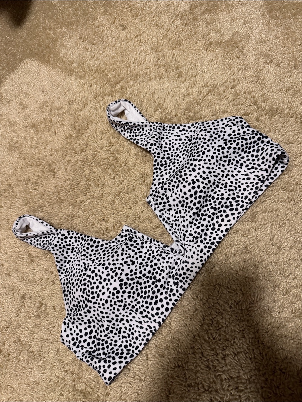 Women’s dot bikini top